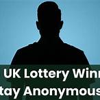 if you win the lottery can you remain anonymous uk