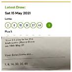 irish lottery main draw wednesday